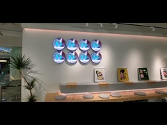 Диаметр 512 мм P2 Внутренний круговой светодиодный дисплей для одностороннего или двустороннего использования