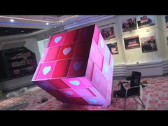 5-face cube led display