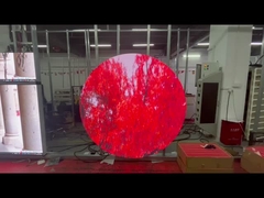 P2-512mm Внутренний круглый светодиодный дисплей Двухсторонний круглый экран Логотипный светодиодный дисплей