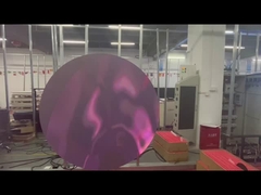 1.5M Круглый светодиодный дисплей Внутренний экран полный цветный круглый экран