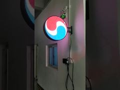 Наружный круглый светодиодный дисплей Dia500mm светодиодный экран