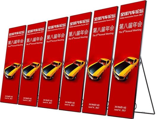 Lightweight SMD1515 Poster LED Display Light Box P1.86 320x160