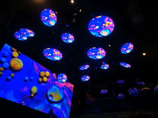 840mm Indoor P2 Round Led Display Video Screen 256x256