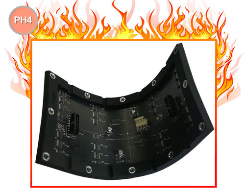 SMD2020 P4 Soft Flexible Led Display Module Screen Programmable