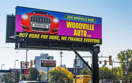 16bit P3 Full Color Outdoor LED Displays Advertising Screen 3840Hz