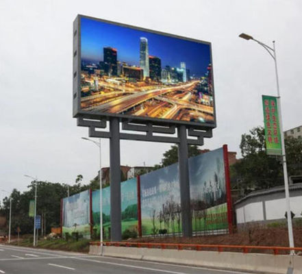1R1G1B Dip346 P16 Led Billboard Advertising Display Outdoor Custom