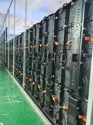 14bits P4.81 Rental Led Display 500x1000 For Football Stadium Customized