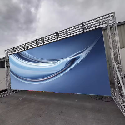 Flexible Digital FHD Led Display P4 Outdoor SMD1921 High Brightness