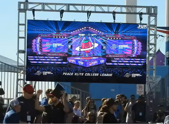 Full Color SMD1921 P2.604 Rental Led Display RGB Led Screen Lightweight