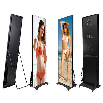 IP65 Waterproof Outdoor Light Box Poster P3 Smart Led Poster Display 768x1920