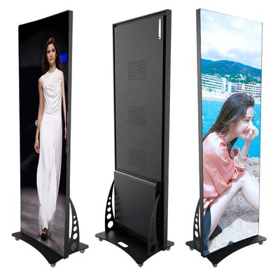 1R1G1B Slim Outdoor Led Poster Screen Display Mirror Screen OEM
