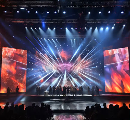 Diecasting Indoor Rental Led Display Screen P3.91 500x1000 For Stadium