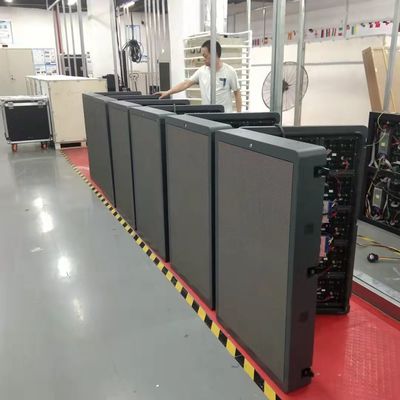 Commercial Smart City Light Pole LED Display Screen P2.5 Lightweight
