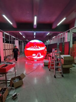 P8mm 3m Led Sphere Display Ball Screen Outdoor For Shopping Mall