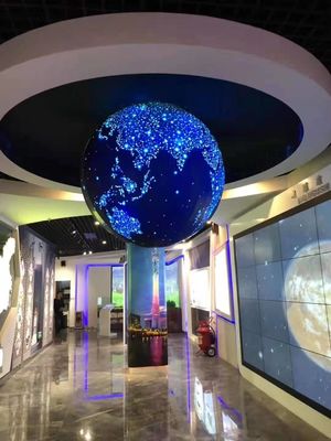 Flexible Dome Spherical Led Display Balls Screen Panel 1M 2M 2.5M 3M For Museum