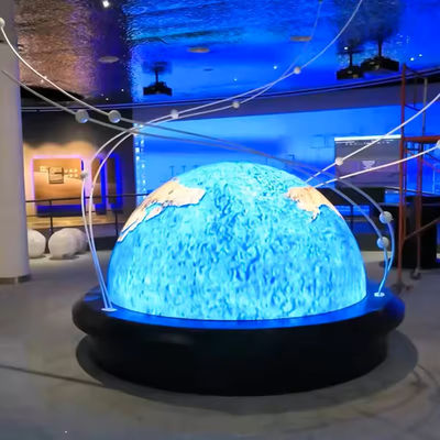 Flexible Dome Spherical Led Display Balls Screen Panel 1M 2M 2.5M 3M For Museum