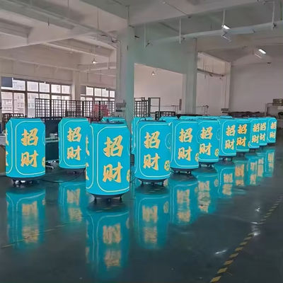 Can Shaped Indoor Outdoor Advertising Led Display Screen P2 Full Color Floorstanding