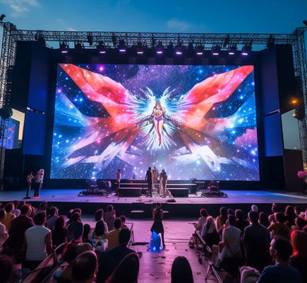 IP31 Indoor SMD Rental Led Display P3.91 500x500 For Commercial Advertising