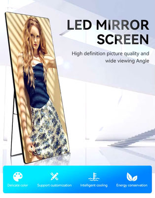 Portable LED Poster Screen 1920X640mm with Die-casting Aluminum Cabinet Material