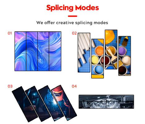 Portable LED Poster Screen 1920X640mm with Die-casting Aluminum Cabinet Material