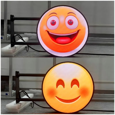 Double-face Outdoor Round LED Display P4 outdoor circle led sign