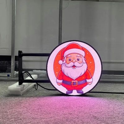 Double-face Outdoor Round LED Display P4 outdoor circle led sign