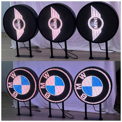 Double-face Outdoor Round LED Display P4 outdoor circle led sign
