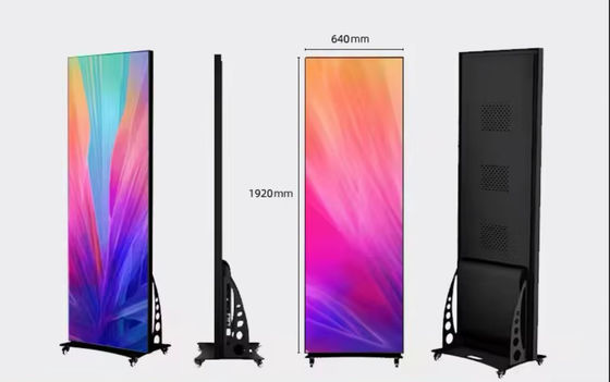 Led Display Poster P2.5 Smart Advertising Indoor Led Poster Display