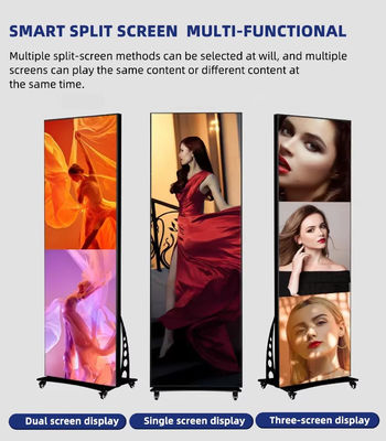 Led Display Poster P2.5 Smart Advertising Indoor Led Poster Display