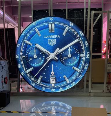 Logo Sign Circle Round LED Display Diameter 1.5 M LEDdisplay