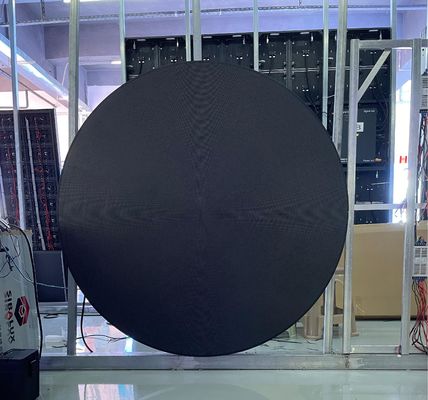 Logo Sign Circle Round LED Display Diameter 1.5 M LEDdisplay