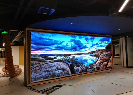 Passenger Terminals 3840Hz Indoor LED Displays Screen For Advertising
